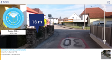 Live Ansicht mit Augmented Reality